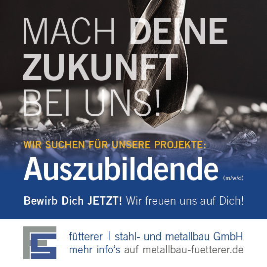 Stellenanzeige Auszubildende (m/w/d) bei fütterer stahl- und metallbau